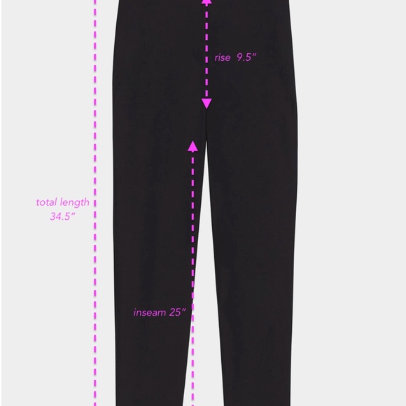 THEORY Thaniel Cropped Stretch Pants in Black Size 6 - Picture 8 of 8